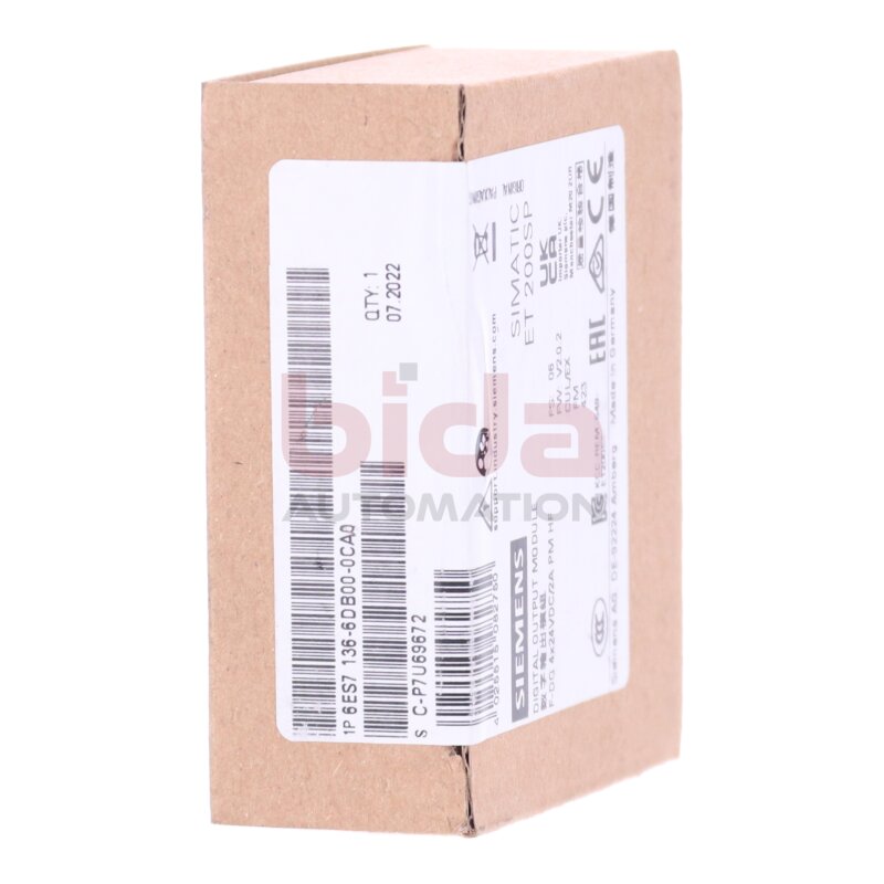 Siemens 6ES7136-6DB00-0CA0 / 6ES7 136-6DB00-0CA0 Elektronik Modul / Electronic Module  4x 24VDC 2A