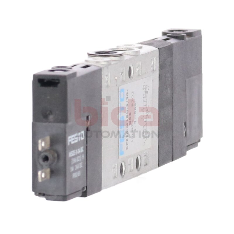 Festo CPE10-M1BH-5/3G-QS6 (196871) Magnetventil Solenoid Valve  3-8bar 24VDC 1W