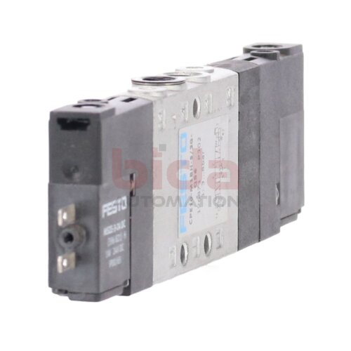 Festo CPE10-M1BH-5/3G-QS6 (196871) Magnetventil Solenoid Valve  3-8bar 24VDC 1W