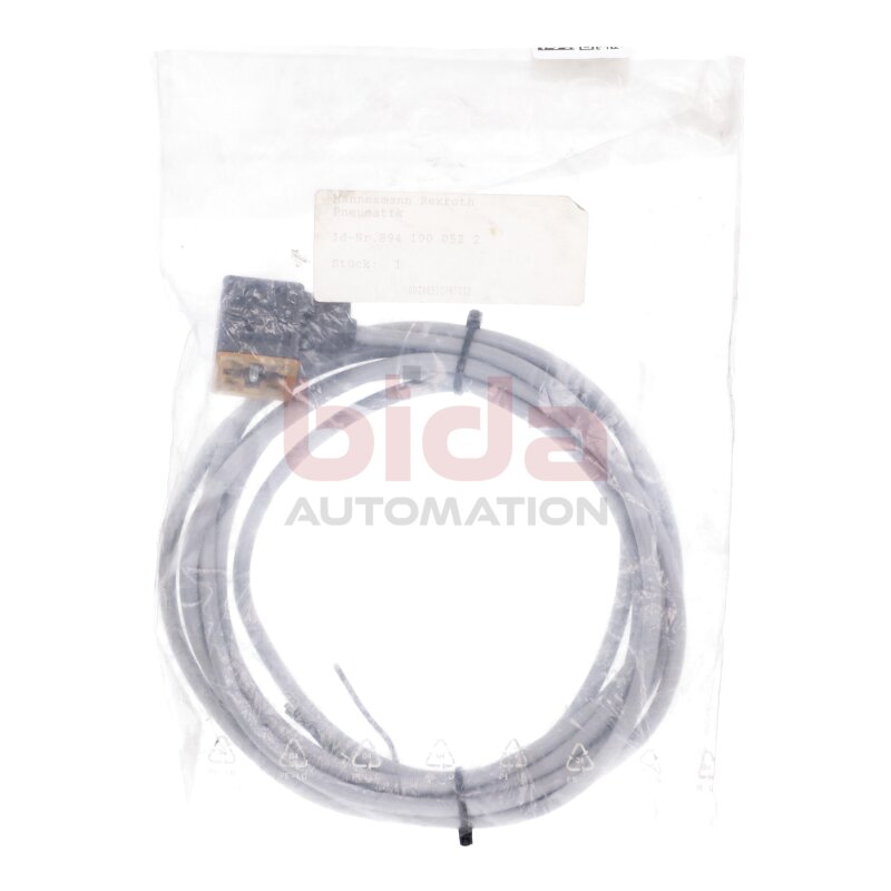 Rexroth 894 100 052 2 Leitungsdose mit Anschlusskabel Cable socket with connection cable