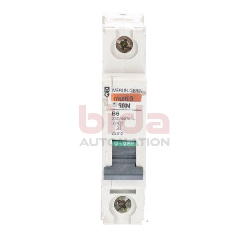 Merlin Gerin C60N B6 Leistungsschutzschalter Circuit Breaker  230-400V