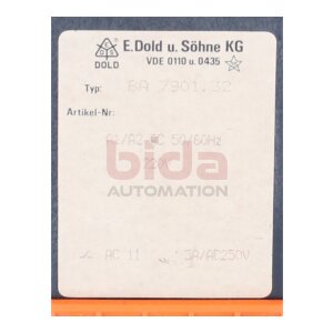 E.Dold u. Söhne BA 7901.32 Zeitrelais Time Relay...