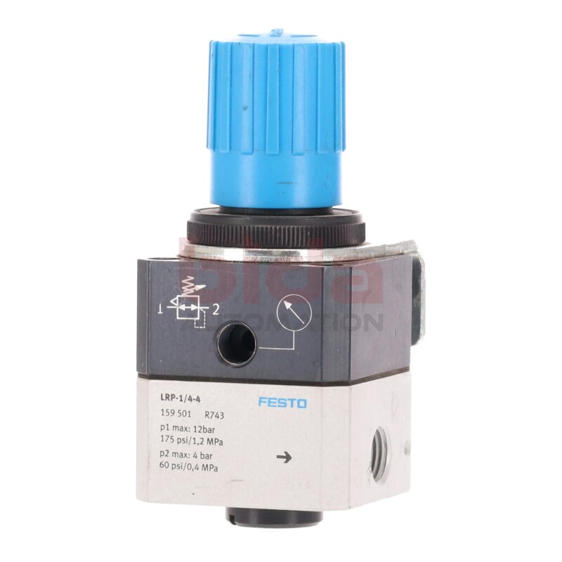 Festo LRP-1/4-4 (159501) Druckregelventil Pressure Control Valve 12bar