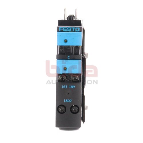 Festo CPV18-M1H-2x3-GLS-1/4 (163189) Magnetventil Solenoid Valve 24VDC 17,8-26,4 VDC 1,5W