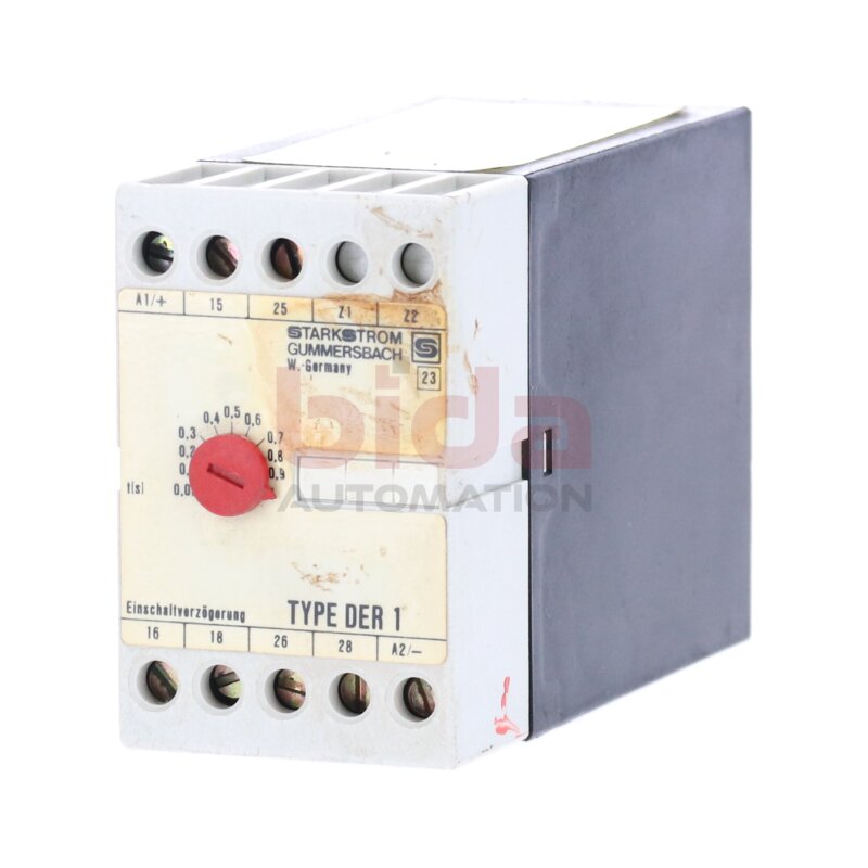 Squarde D Class 9050 Type DER/DERL/-W/-P DER 1 Einschaltverz&ouml;gerer On-delay timer  380V 10A 250V 6A