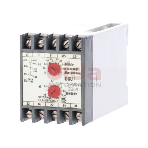 Starkstrom DGU1 50-500MV Membrandruckschalter Membrane pressure switch 250V 6A 500W