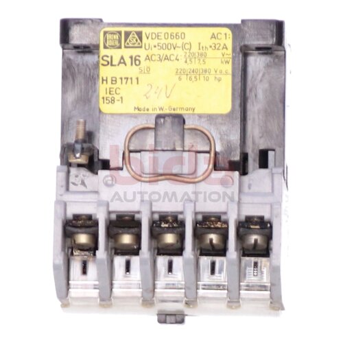 Brown Boveri SLA16  HB 1711 Sch&uuml;tz / Contector 500V 32A