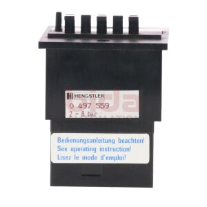 Hengstler 0 497 559 Zähler / Counter  2-8bar