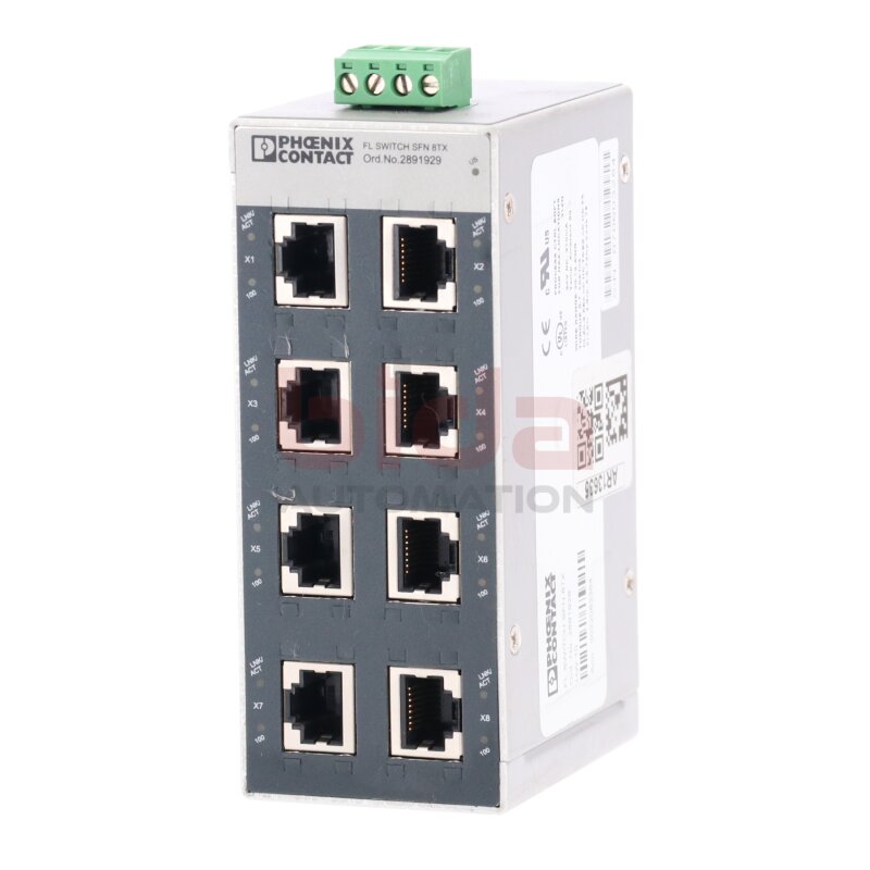 Phoenix Contact FL SWITCH SFN 8TX (2891929) Switch 24 VDC