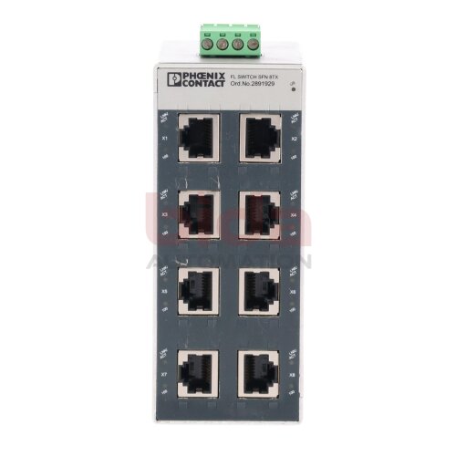 Phoenix Contact FL SWITCH SFN 8TX (2891929) Switch 24 VDC
