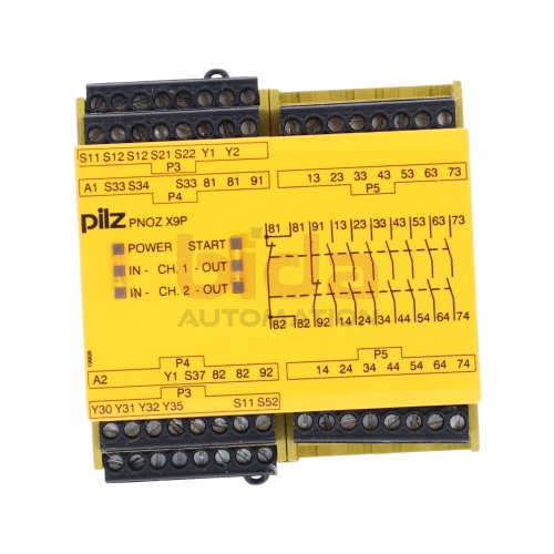 Pilz PNOZ X9P 24VDC 7n/o 2n/c 2so (777609) Sicherheitsrelais 24 VDC 5,5 W