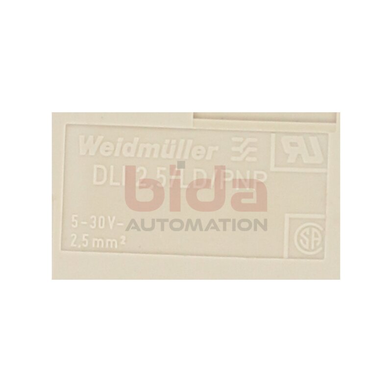 Weidm&uuml;ller DLI 2.5/LD/PNP (1578510000) Durchgangs-Rheihenklemme  Feed-Through Terminal Block 5-10V