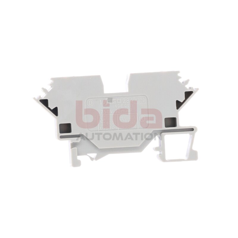 Wago 284-601 (750V 10mm&sup2;) Durchgangs-Rheihenklemme  Feed-Through Terminal Block