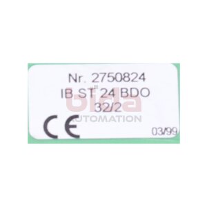 Phoenix Contact IB ST 24 BDO32/2 Nr. 2750824...