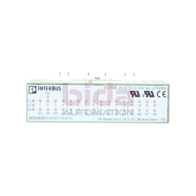 Phoenix Contact IB STME 24 DI 32/2 Nr. 2754985 Eingangsmodul Input Module