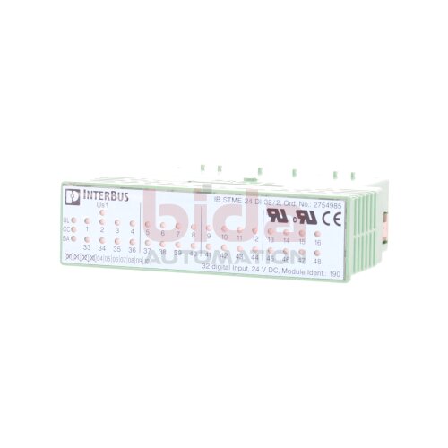 Phoenix Contact IB STME 24 DI 32/2 Nr. 2754985 Eingangsmodul Input Module