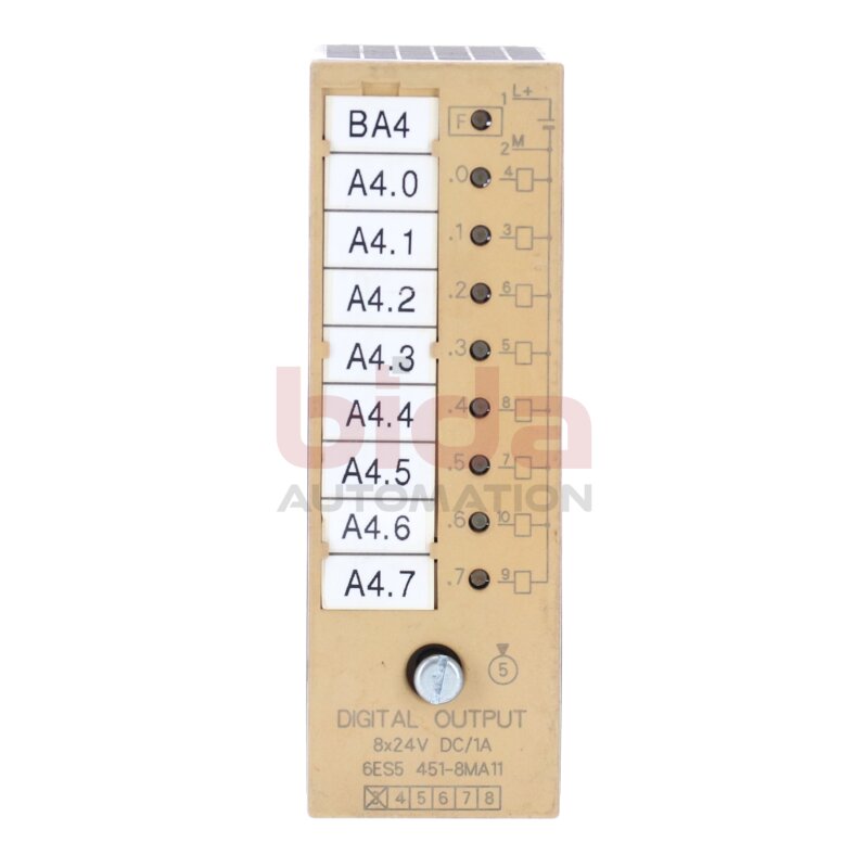 Siemens 6ES5 451-8MA11 / 6ES5451-8MA11 Digitalausgabe Digital Output 24V