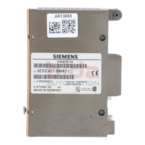 Siemens 6ES5 451-8MA11 / 6ES5451-8MA11 Digitalausgabe Digital Output 24V