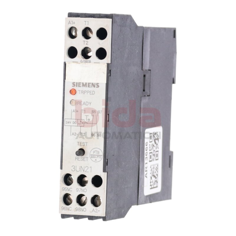 Siemens 3UN2110-0AB4 Kaltleiter-Ausl&ouml;seger&auml;t PTC tripping device 2A/24V 6A/120V