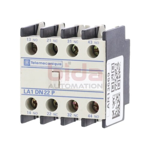 Telemecanique LA1 DN22 P Leistungssch&uuml;tz Power Contactor 10A 690V