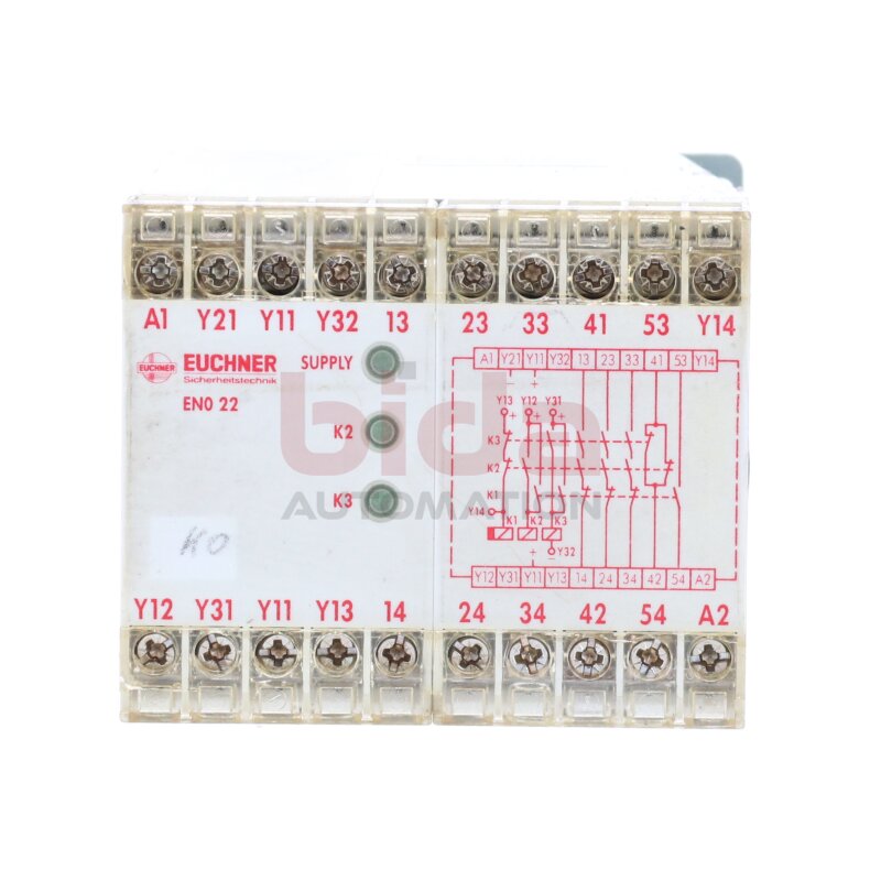 Euchner ENO 22-17 (D) Sicherheitsrelais / Safety Relay 24V
