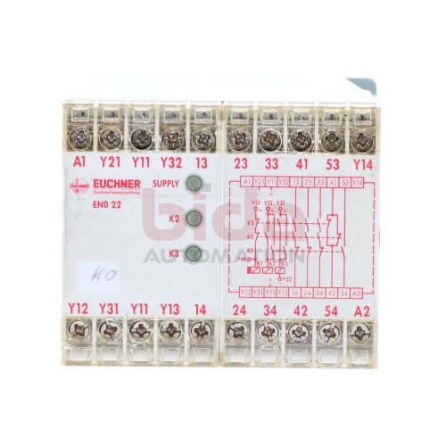 Euchner ENO 22-17 (D) Sicherheitsrelais / Safety Relay 24V