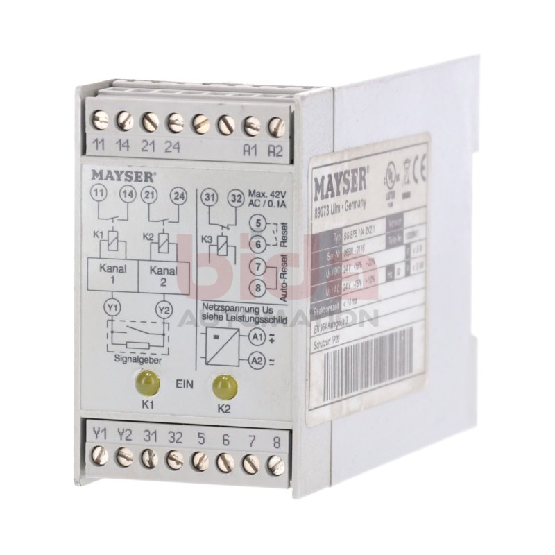 Mayser SG-EFS 104 ZK2/1 Steuerger&auml;t / Control Unit  24V 5W