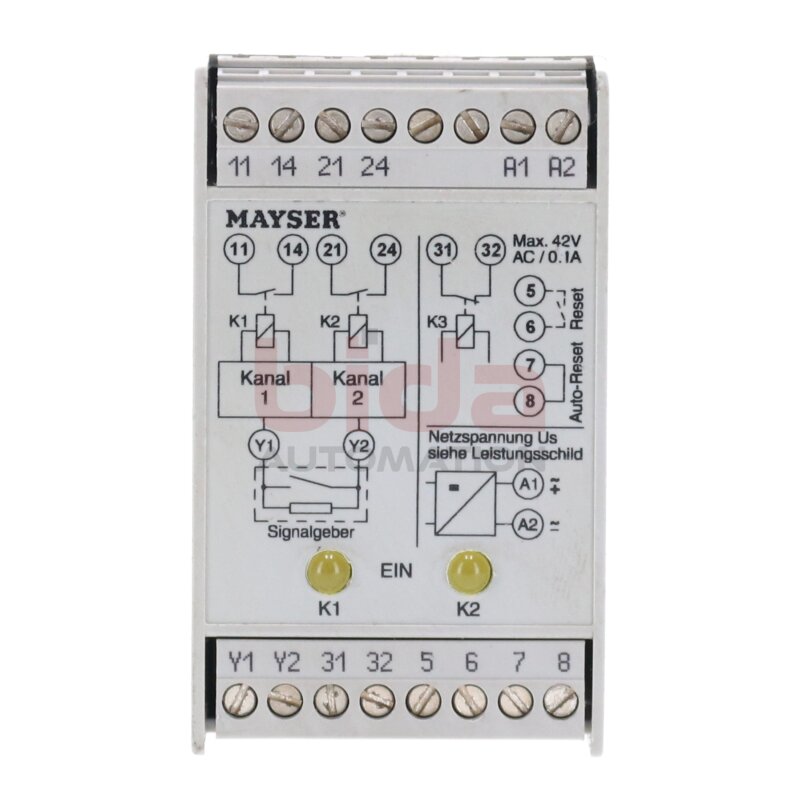Mayser SG-EFS 104 ZK2/1 Steuerger&auml;t / Control Unit  24V 5W