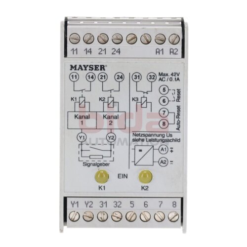 Mayser SG-EFS 104 ZK2/1 Steuerger&auml;t / Control Unit  24V 5W