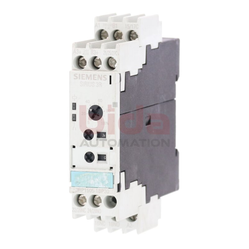 Siemens 3RP1505-1BP30 / 3RP1 505-1BP30 Zeitrelais Time Relay 250V 4A