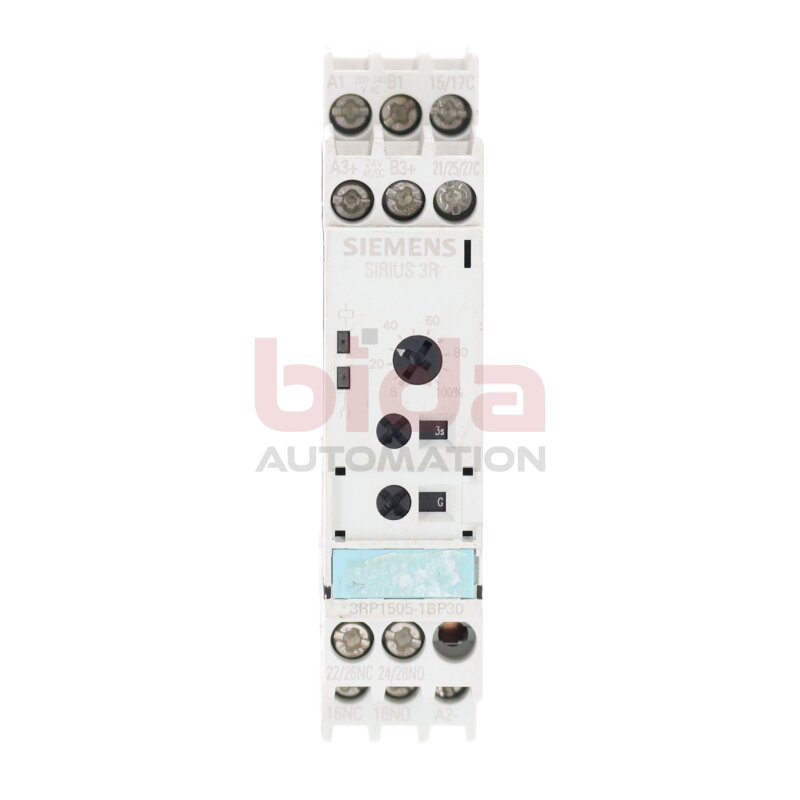 Siemens 3RP1505-1BP30 / 3RP1 505-1BP30 Zeitrelais Time Relay 250V 4A