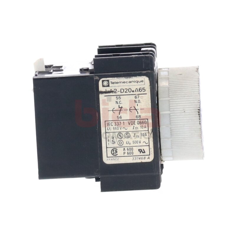 Telemecanique LA2-D20.A65 Zeitrelais Time Relay 660V 10A