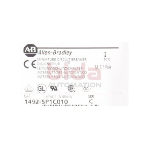 Allen Bradley 1492-SP1C010 Leitungsschutzschalter...