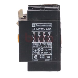 Telemecanique LA1-D22.A65 Hilfsschalterblock Auxiliary...
