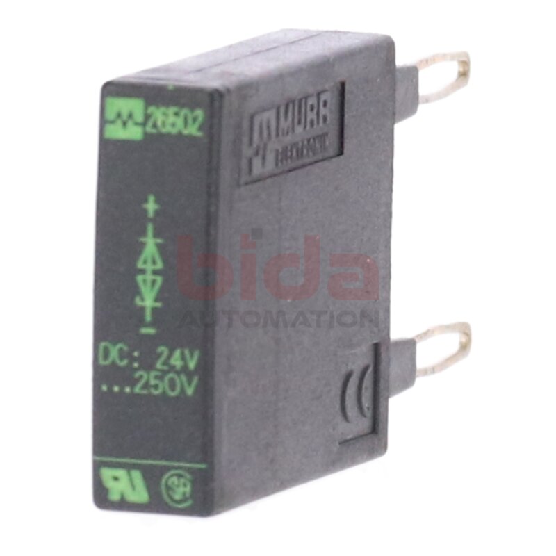 Murrelektronik 26502 Entst&ouml;rmodul Suppression Module  24V 250V