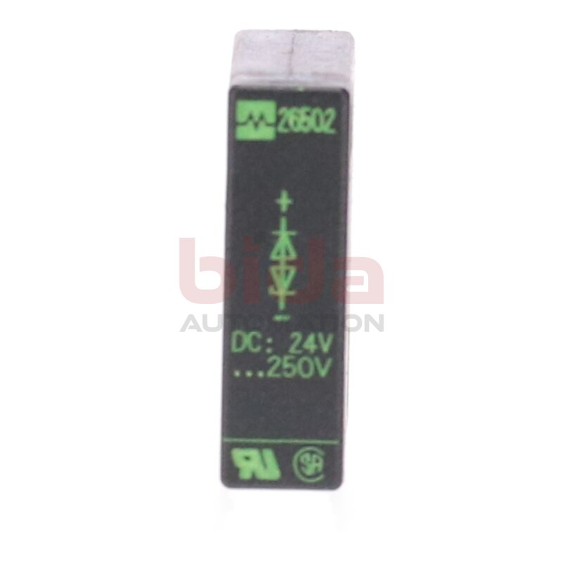 Murrelektronik 26502 Entst&ouml;rmodul Suppression Module  24V 250V