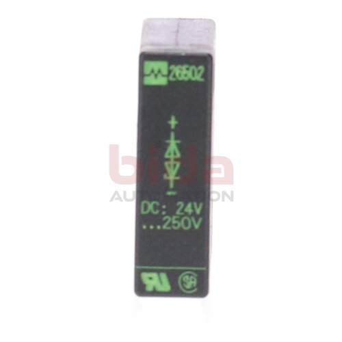 Murrelektronik 26502 Entst&ouml;rmodul Suppression Module  24V 250V