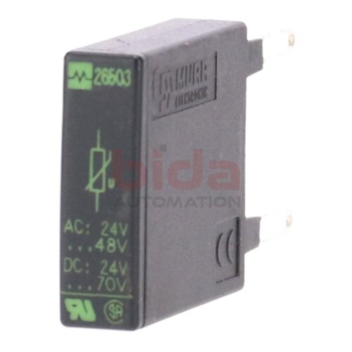 Murrelektronik 26503 Entst&ouml;rmodul Suppression Module  24V