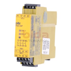 Pilz PZE X4P 24VDC 4n/o (777585) Sicherheitsrelais Safety...