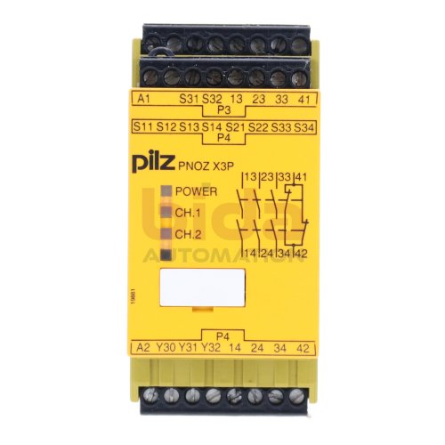Pilz PNOZ X3P 3n/o 1n/c 1so (777310) Sicherheitsrelais Safety Relay 24VAC 2,5W