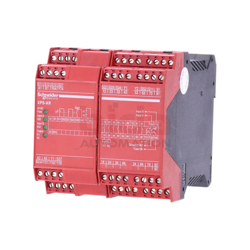 Schneider XPSAR351144P Sicherheitsrelais Safety Relay 24VDC 2A
