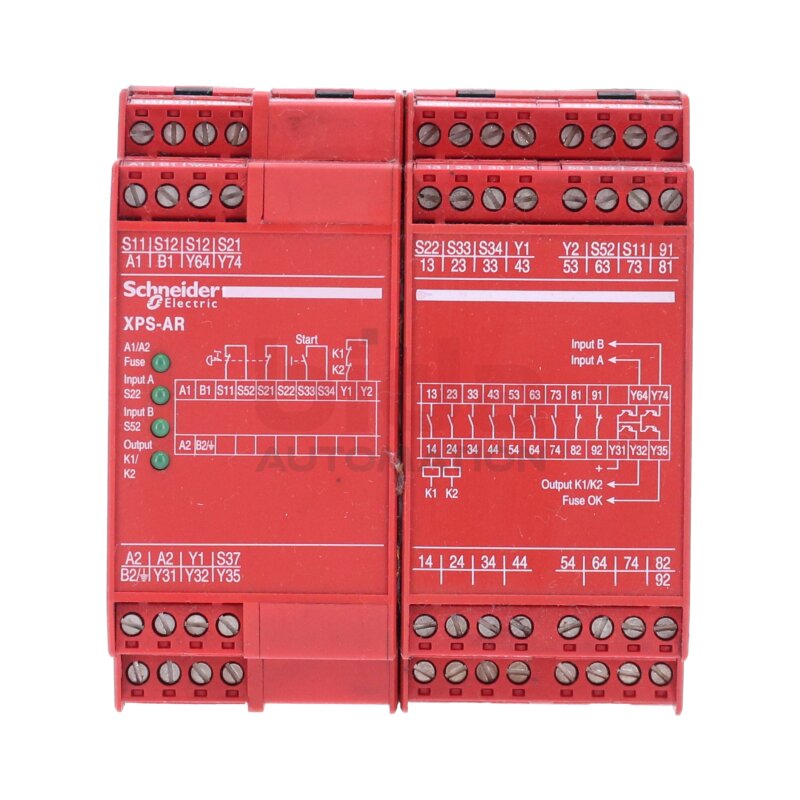 Schneider XPSAR351144P Sicherheitsrelais Safety Relay 24VDC 2A
