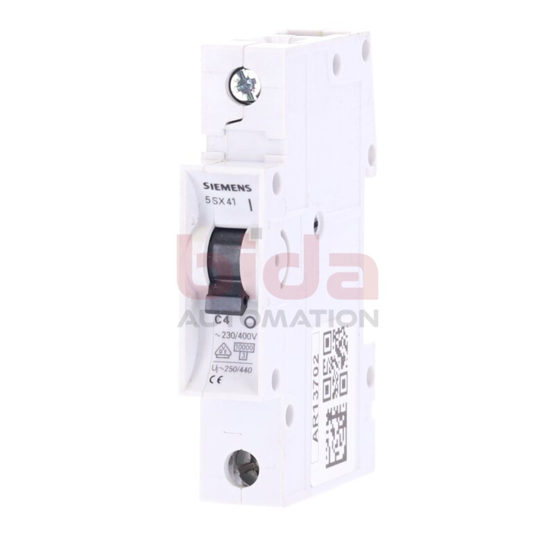 Siemens 5 SX41 C4 Leistungsschutzschalter Circuit Breaker  230/400V   5SX41 C4