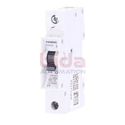 Siemens 5 SX41 C4 Leistungsschutzschalter Circuit Breaker  230/400V   5SX41 C4