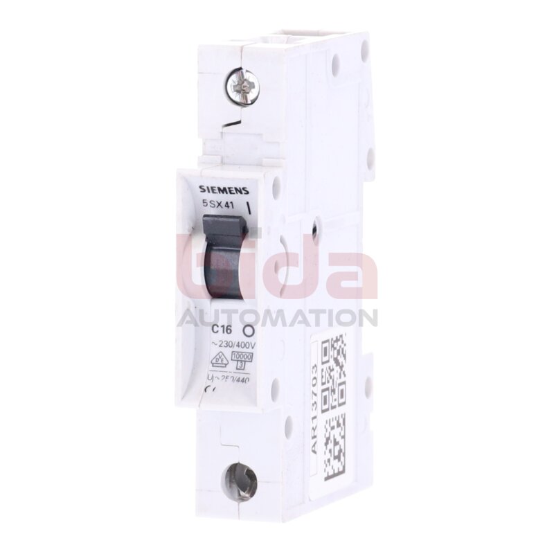 Siemens 5 SX41 C16 Leistungsschutzschalter Circuit Breaker  230/400V  5SX41 C16