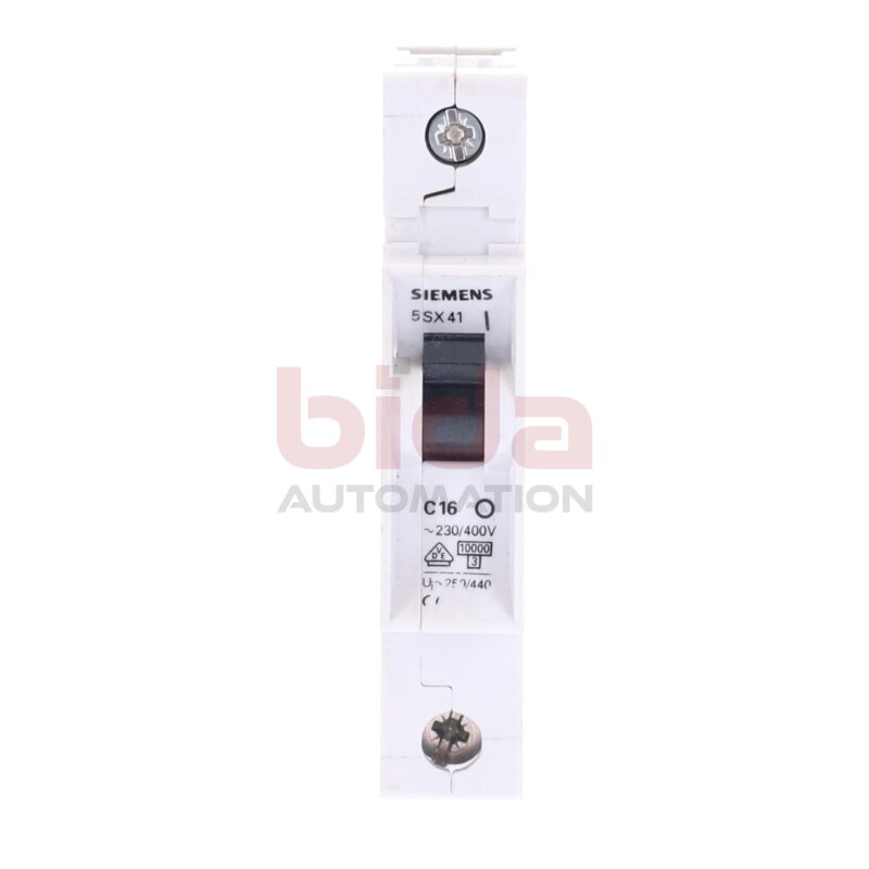 Siemens 5 SX41 C16 Leistungsschutzschalter Circuit Breaker  230/400V  5SX41 C16