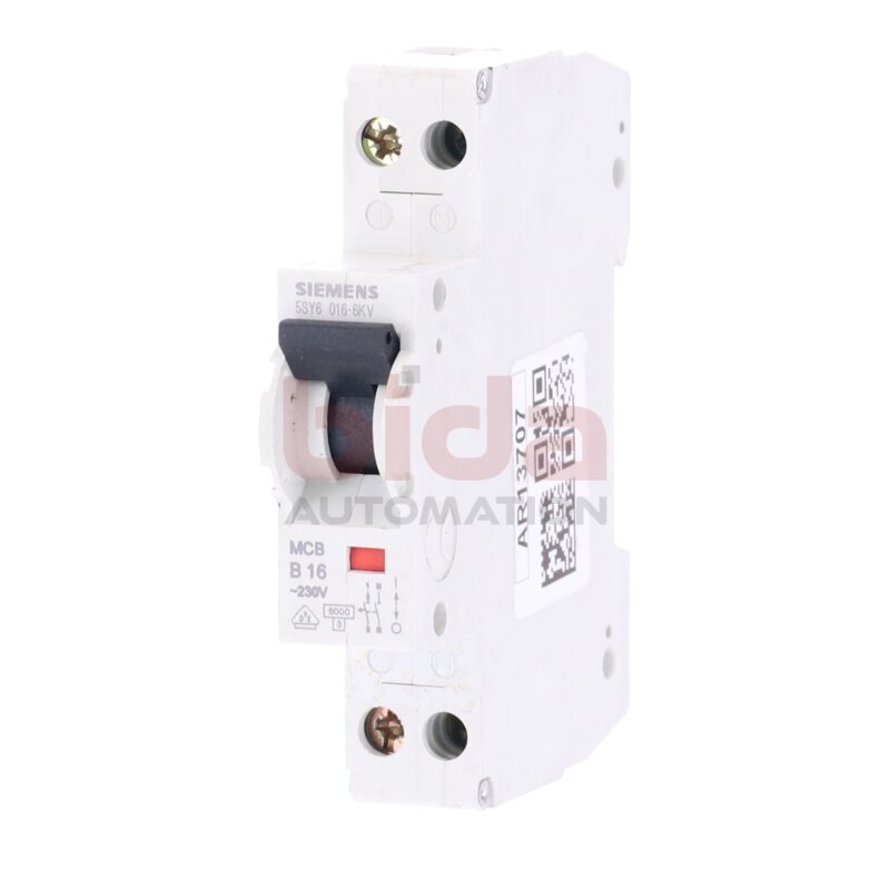 Siemens 5SY6 016-6KV MCB B16 Leistungsschutzschalter Circuit Breaker  230V