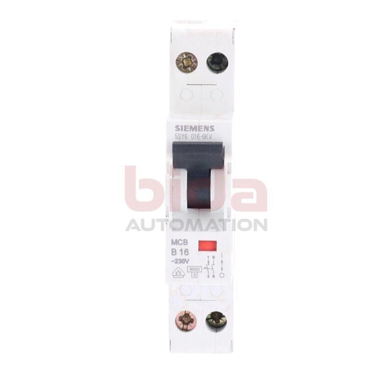 Siemens 5SY6 016-6KV MCB B16 Leistungsschutzschalter Circuit Breaker  230V