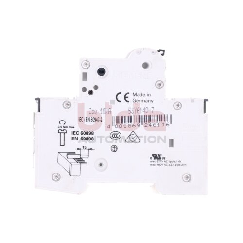 Siemens 5SY61 MCB C40 Leistungsschutzschalter Circuit Breaker  230/400V