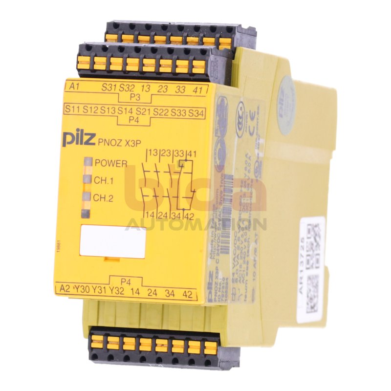 Pilz PNOZ X3P C 24VDC 24VAC 3n/o 1n/c 1so (787310) Sicherheitsrelais Safety Relay 24 VAC 2,5W